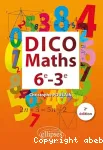 Dico maths 6e-3e