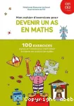 Mon cahier d'exercices pour devenir un as en maths, CE1-CE2, 7-8 ans