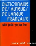 Dictionnaire des auteurs de la langue française