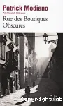 RUE DES BOUTIQUES OBSCURES