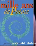 Mille ans de poésie