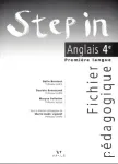 Step in Anglais 4ème LV1 Fichier pédagogique