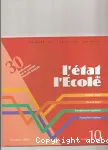 L'état de l'Ecole : 30 indicateurs sur le système éducatif français Octobre 2000